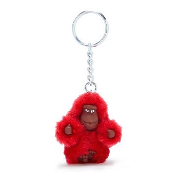 Kipling Sven Extra Small Classic Monkey Keychain Accessories Cherry Tonal | AU 1961DF